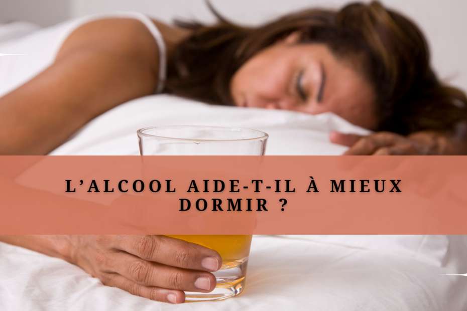 Photo d'une femme endormie avec un verre d'alcool à la main pour illustrer l'article "Alcool et sommeil : quels effets et quels conséquences de l'alcool sur notre sommeil ?"