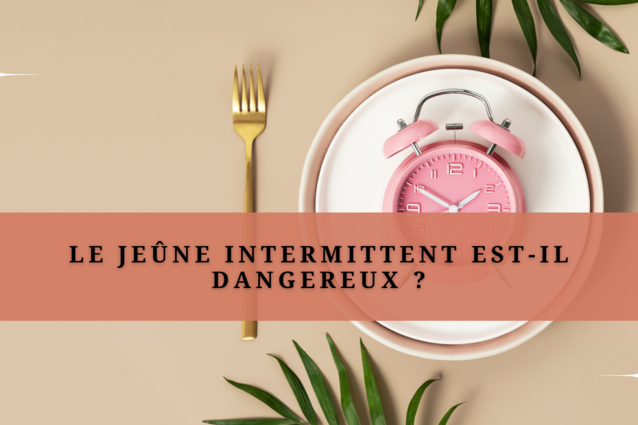 Photo d'un reveil dans une assiette pour illustrer l'article "jeune intermittant danger pour notre santé"