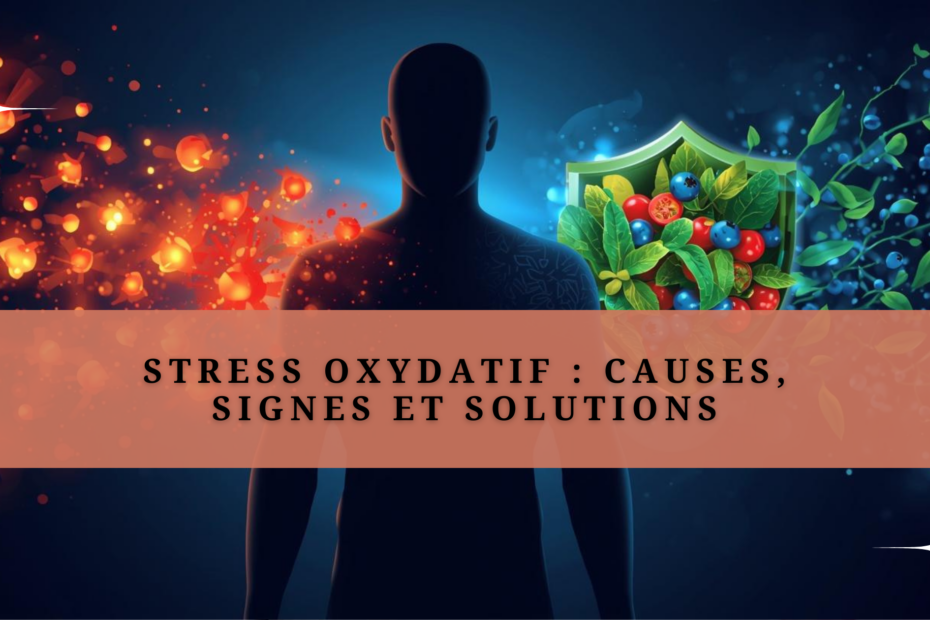 illustration du stress oxydatif : radicaux libres contre antioxydants naturels en naturopathie