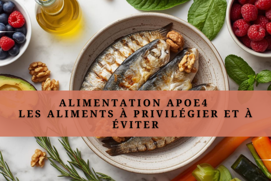 Alimentation APOE4 Les aliments à privilégier et à éviter