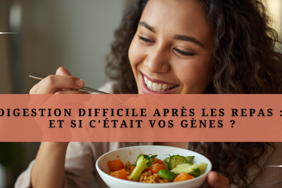 digestion difficile après les repas - femme qui mange sainement